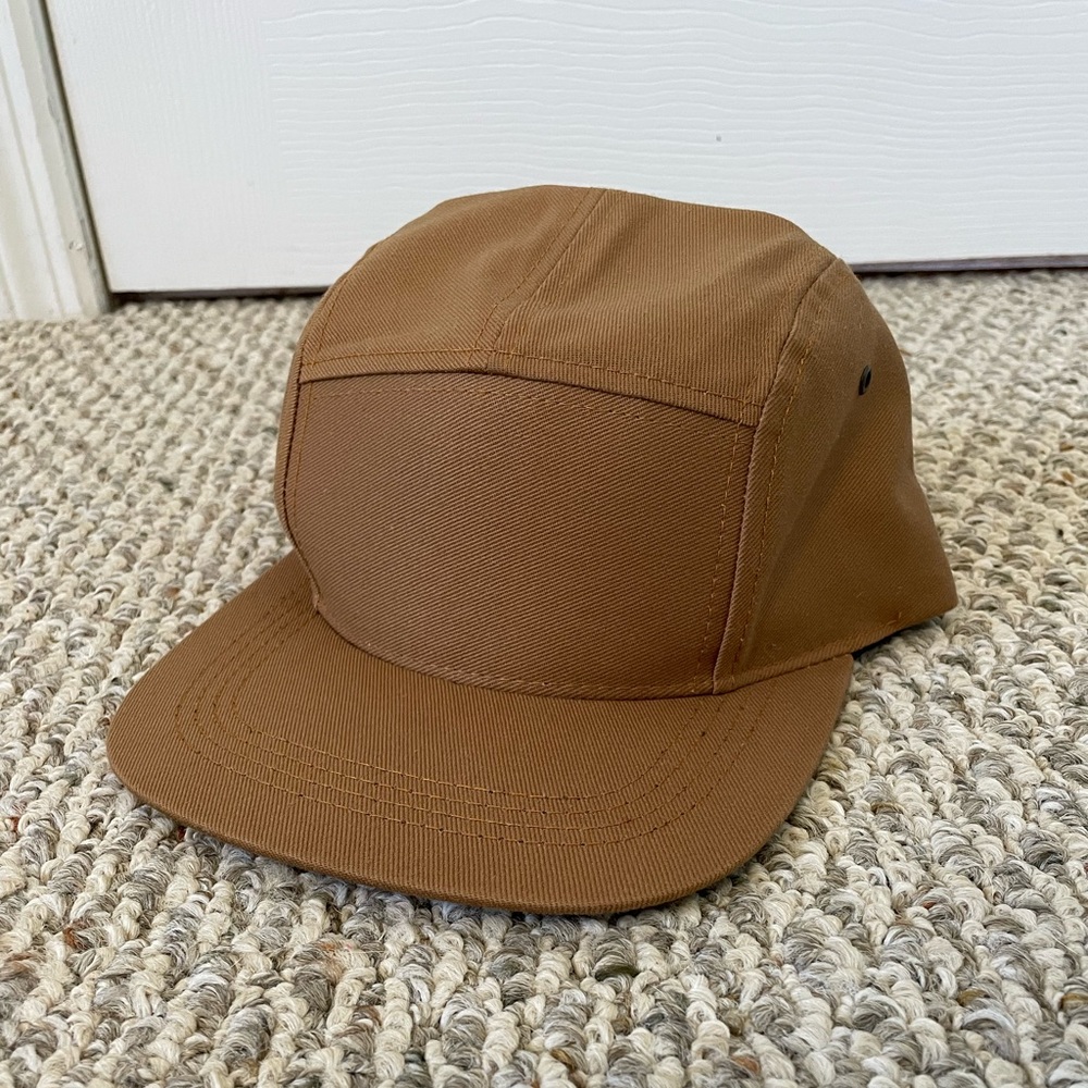 Tan 5-Panel Cap